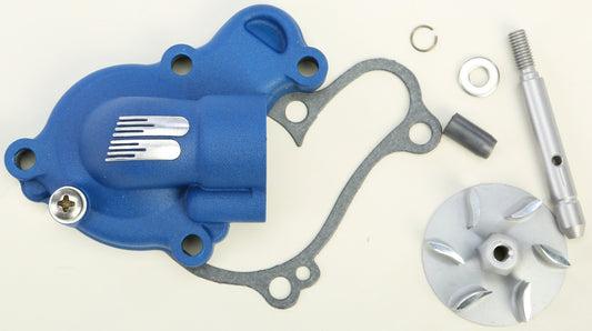 Boyesen Waterpump Cover & Impeller Kit Blue • #59-8629AL