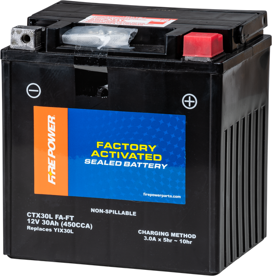 Fire Power Battery Ctx30L (Fa) Ft Sealed Factory Activated