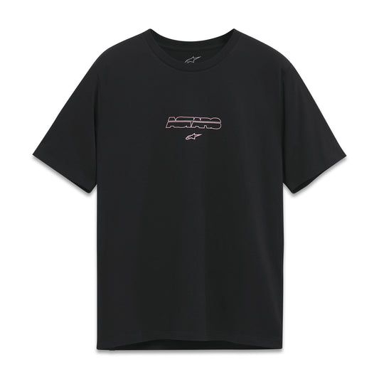 Alpinestars Bold Type Back Csf Ss Tee Black Lg