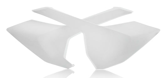 Acerbis Side Panels White • #24495-50002