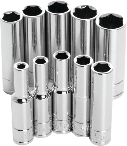 Performance Tool 1/4" Metric Socket Set