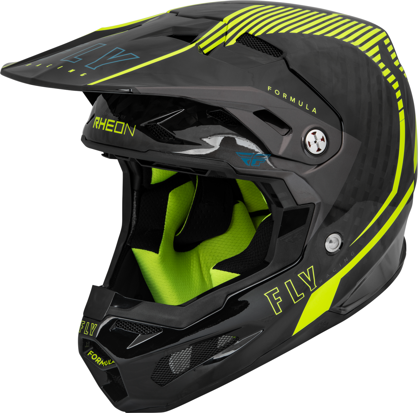 Fly Racing Youth Formula Carbon Tracer Helmet - Youth