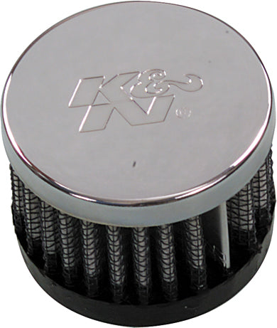 K&N Crankcase Vent Air Filter - Remote Mount