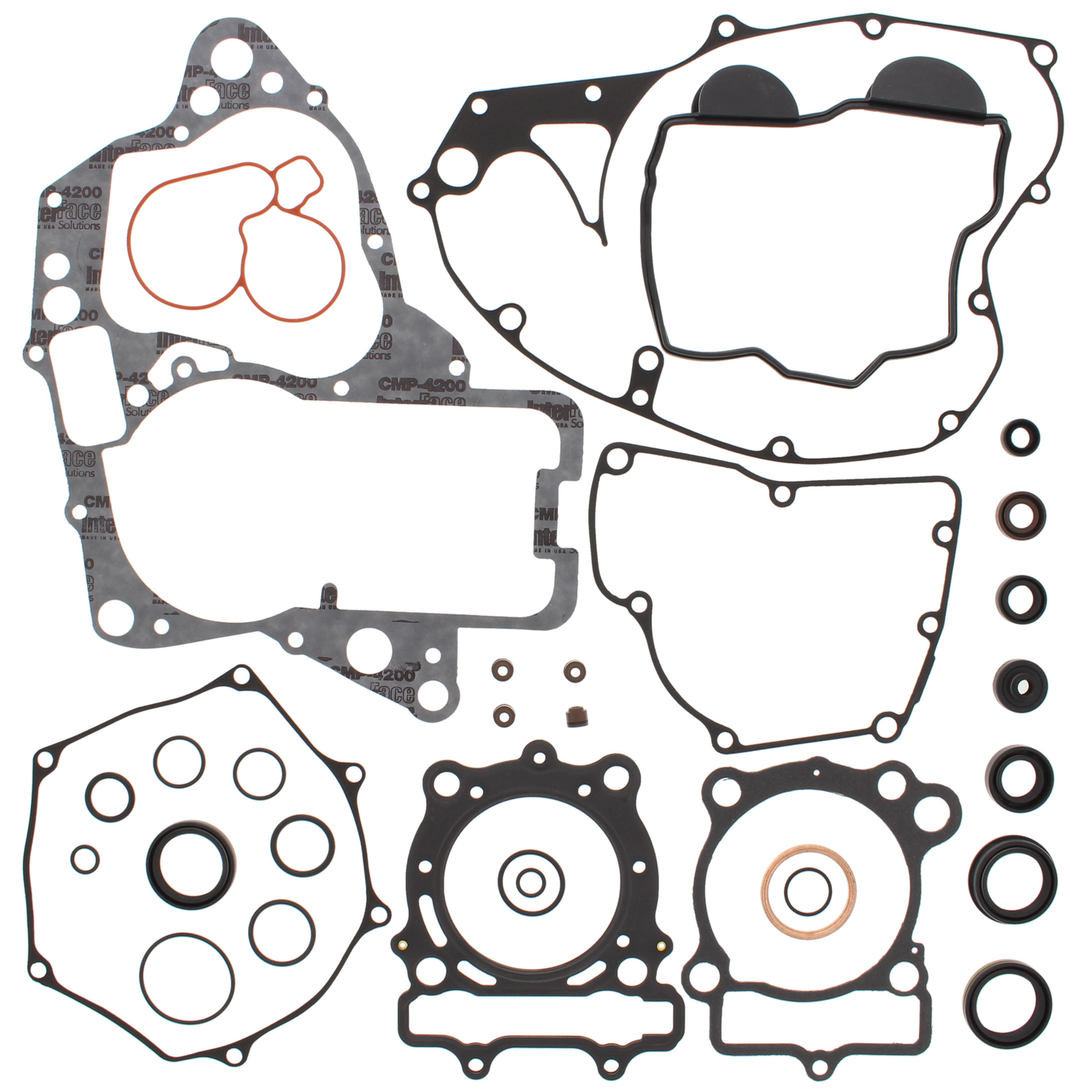 Vertex Complete Gasket Set With Oil Seals • #681-1567