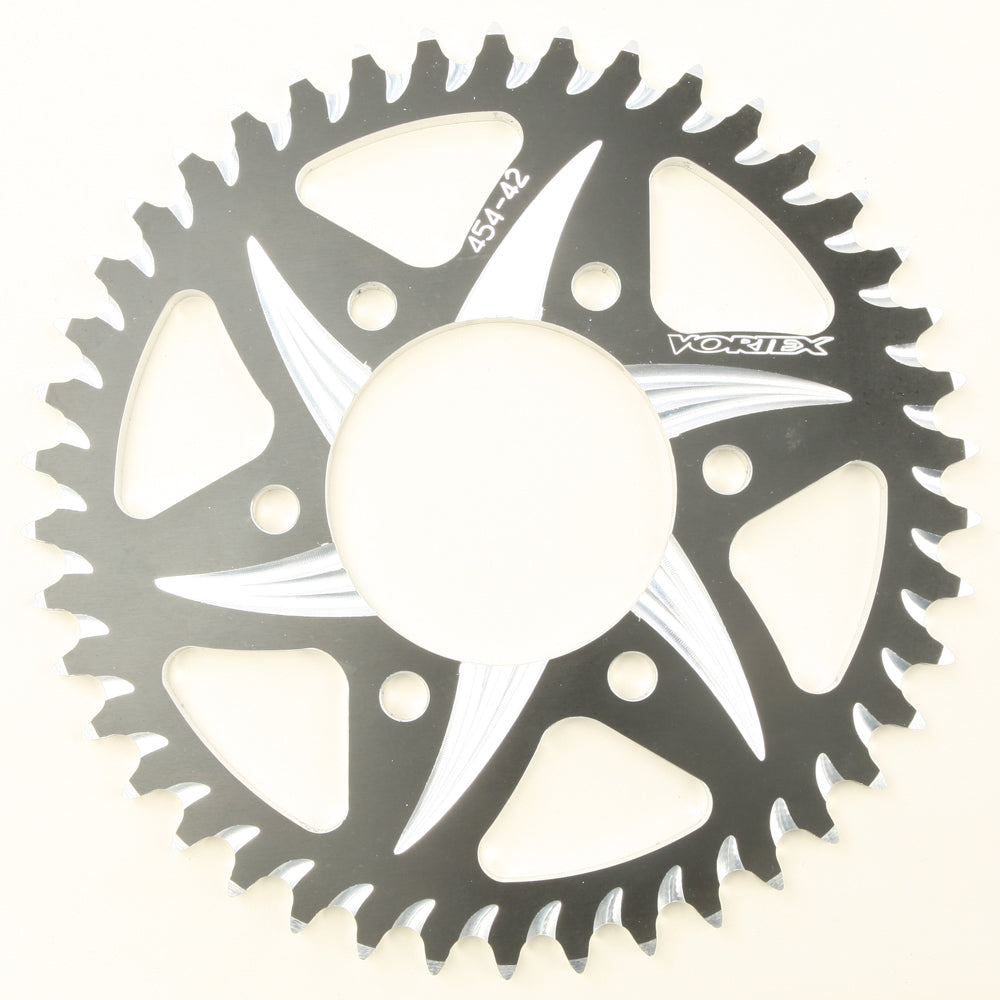 Vortex Rear Cat5 Sprocket Aluminum 42T-525 Blk Kaw