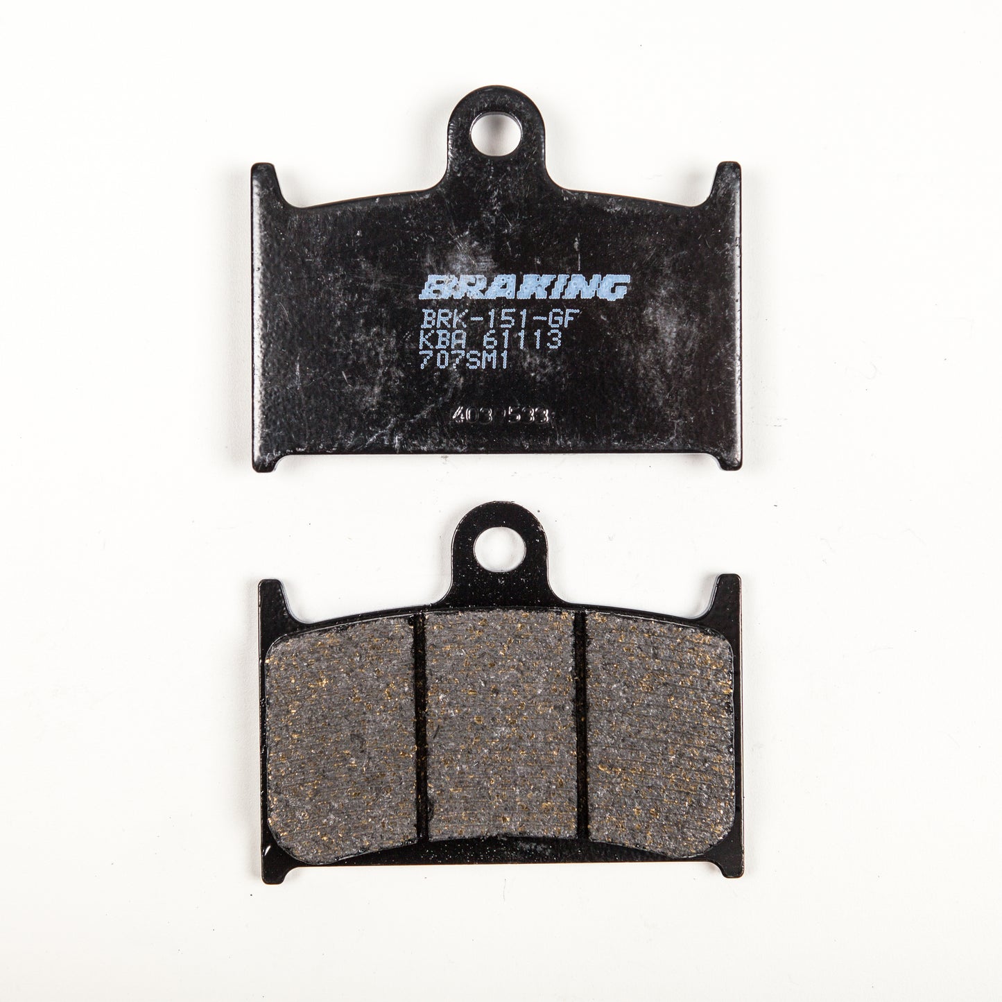 Braking Brake Pad Set Semi-Metallic • #31-707S