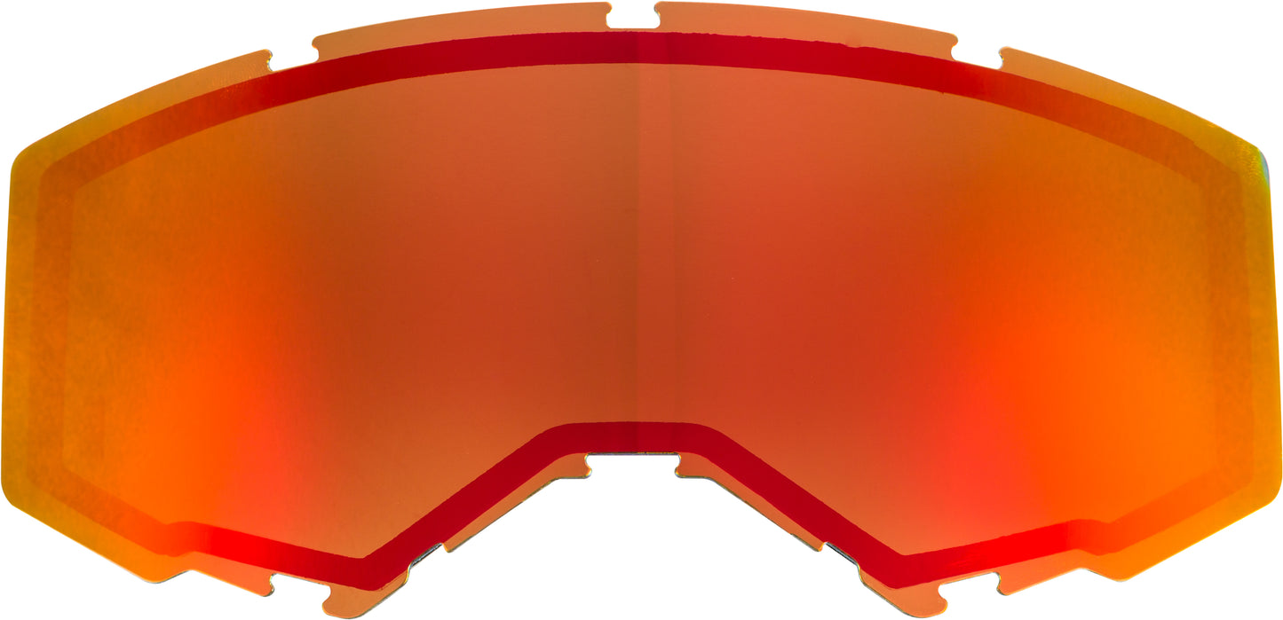 Fly Racing Goggle Dual Lens w/o Vents