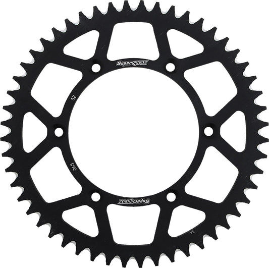 Supersprox Rear Sprocket Aluminum 52T-520 Blk Yam