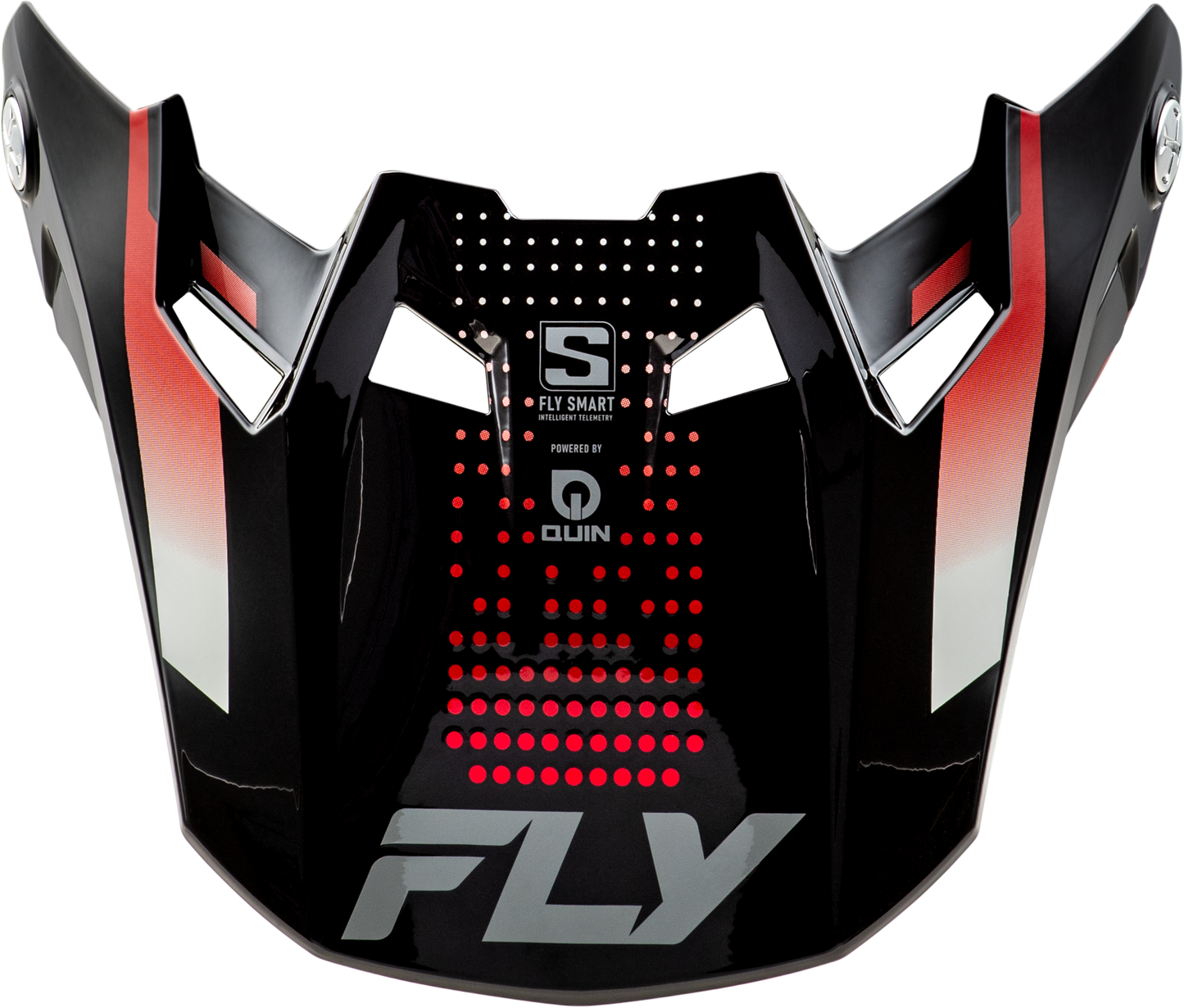 Fly Racing Formula S Carbn Protocol Visor Black Carbon/Red Xl/2X