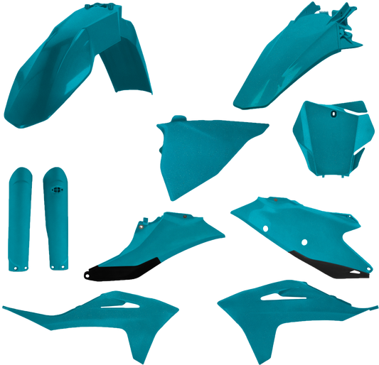 Acerbis Full Plastic Kit Gas Teal Metallic