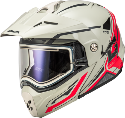 Gmax MD-74S Spectre Modular Helmet w/Electric Shield