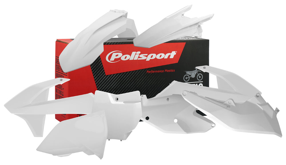 Polisport Plastic Body Kit White • #64-90680