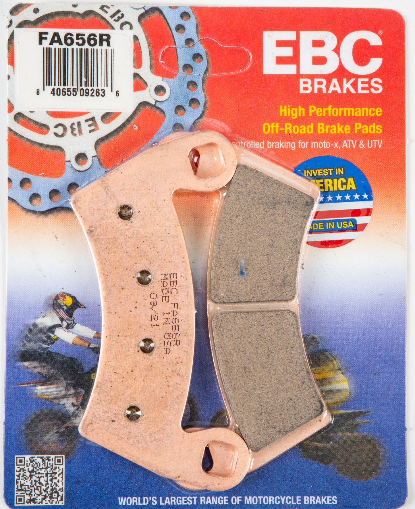 Ebc Brake Pads Fa656R Sintered R Series