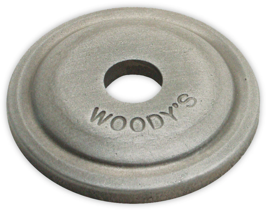 Woodys Digger Support Plates Round Alum. 5/16" 1000/Pk