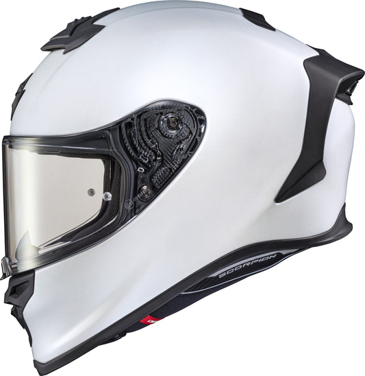 Scorpion Exo Exo-R1 Air Full Face Helmet Matte Pearl White 2X