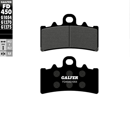 Galfer Brake Pads Semi Metallic Fd450G1054