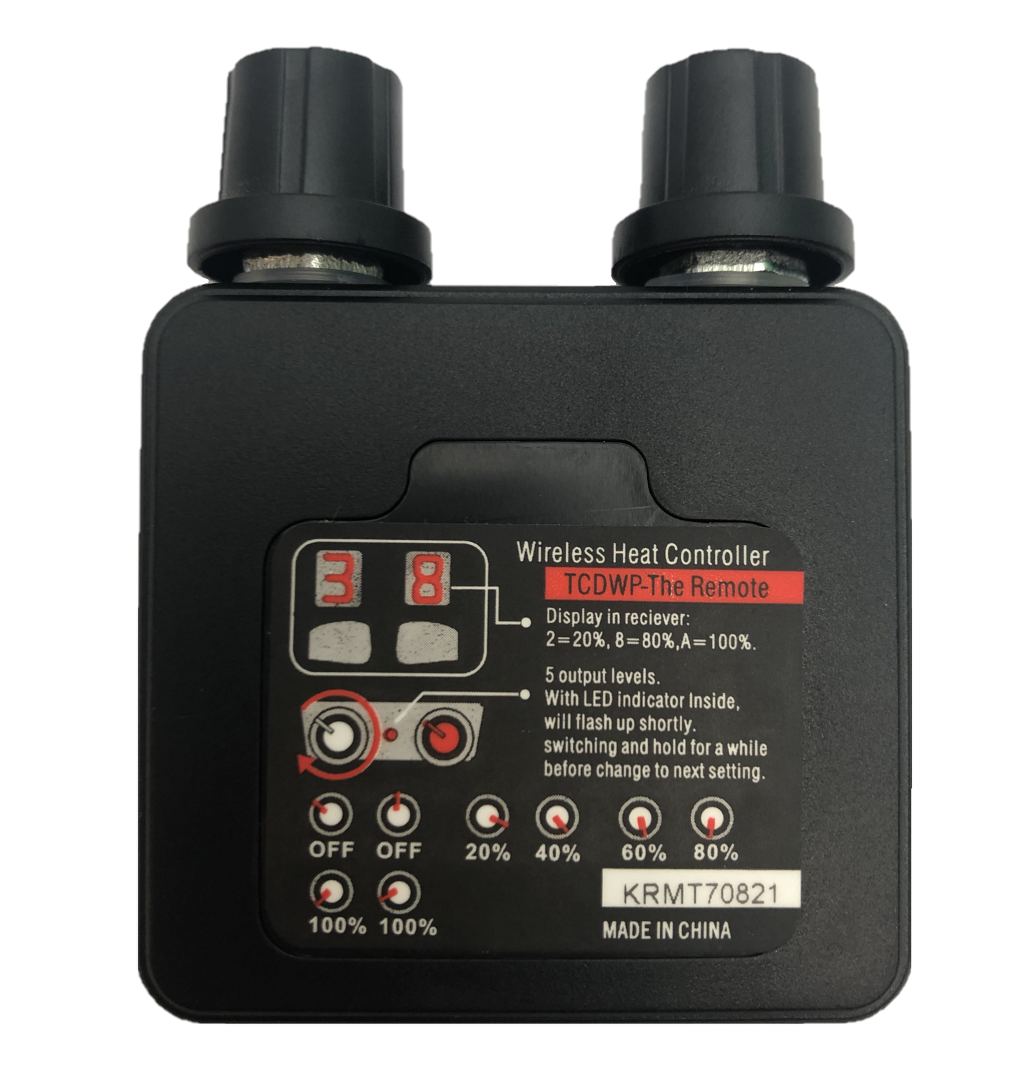 California Heat Digital Controller Remote