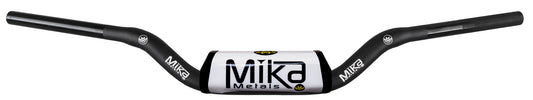 Mika Metals Handlebar Raw Series 1-1/8" Rc Bend Wht