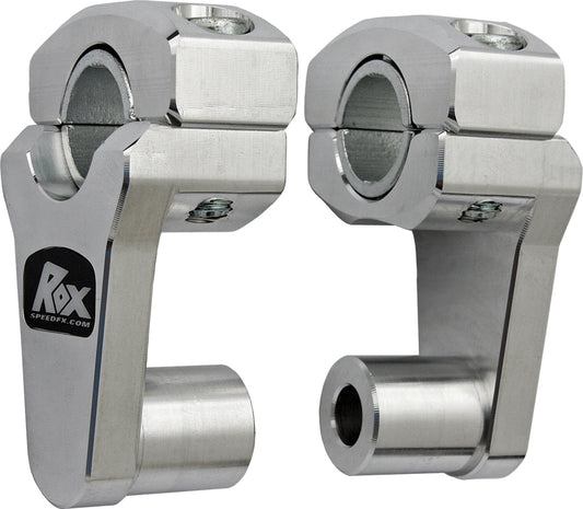 Rox Elite Series Pivot Handlebar Riser 2" (Natural) • #44-83360