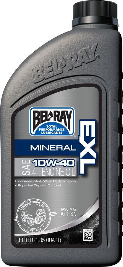 Bel-Ray EXL Mineral 4T Engine Oil