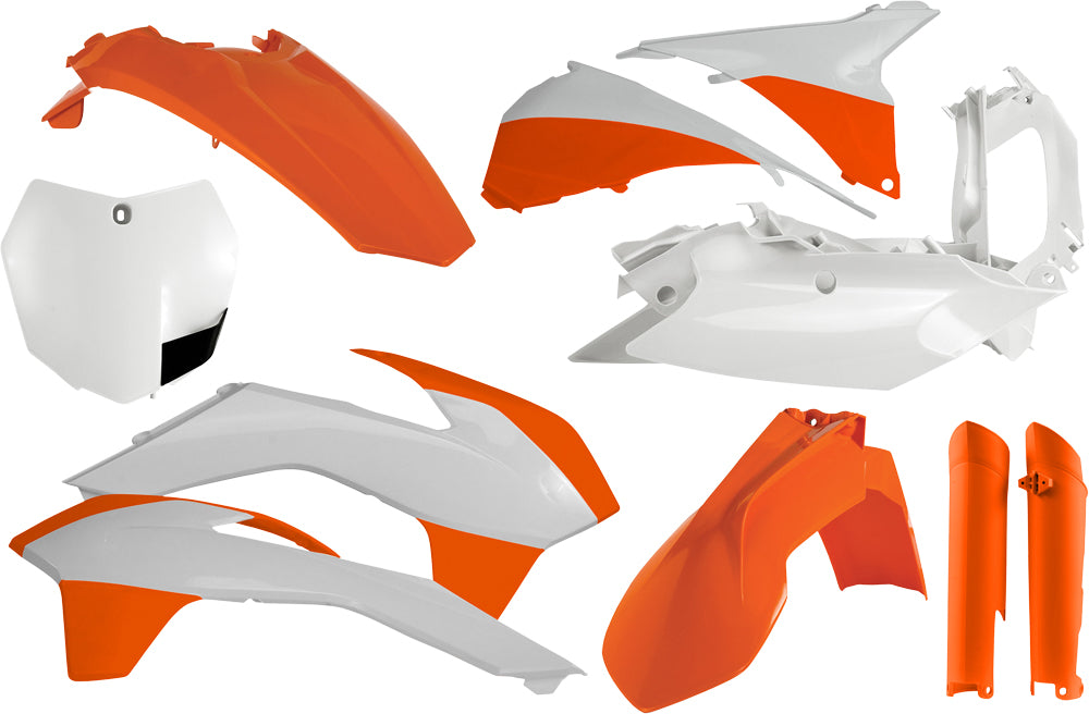 Acerbis Full Plastic Kit Orange • #23143-34618
