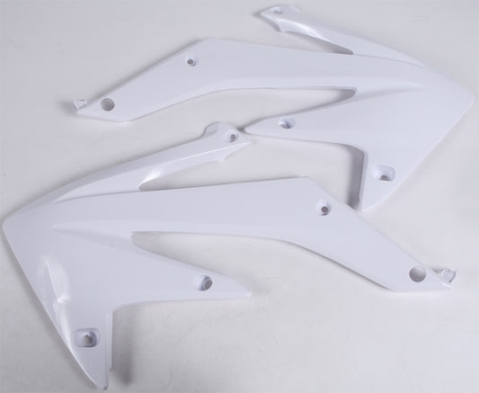 Acerbis Radiator Shrouds White • #1581-3306