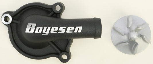 Boyesen Waterpump Cover & Impeller Kit Black • #59-8608B