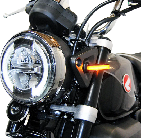 New Rage Cycles Front Led Turn Signals Hon • #565-0198