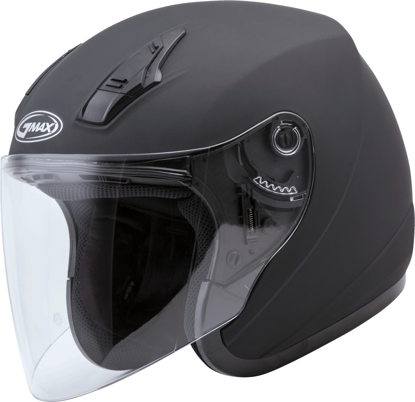 Gmax Of-17 Open-Face Helmet Matte Black Xs