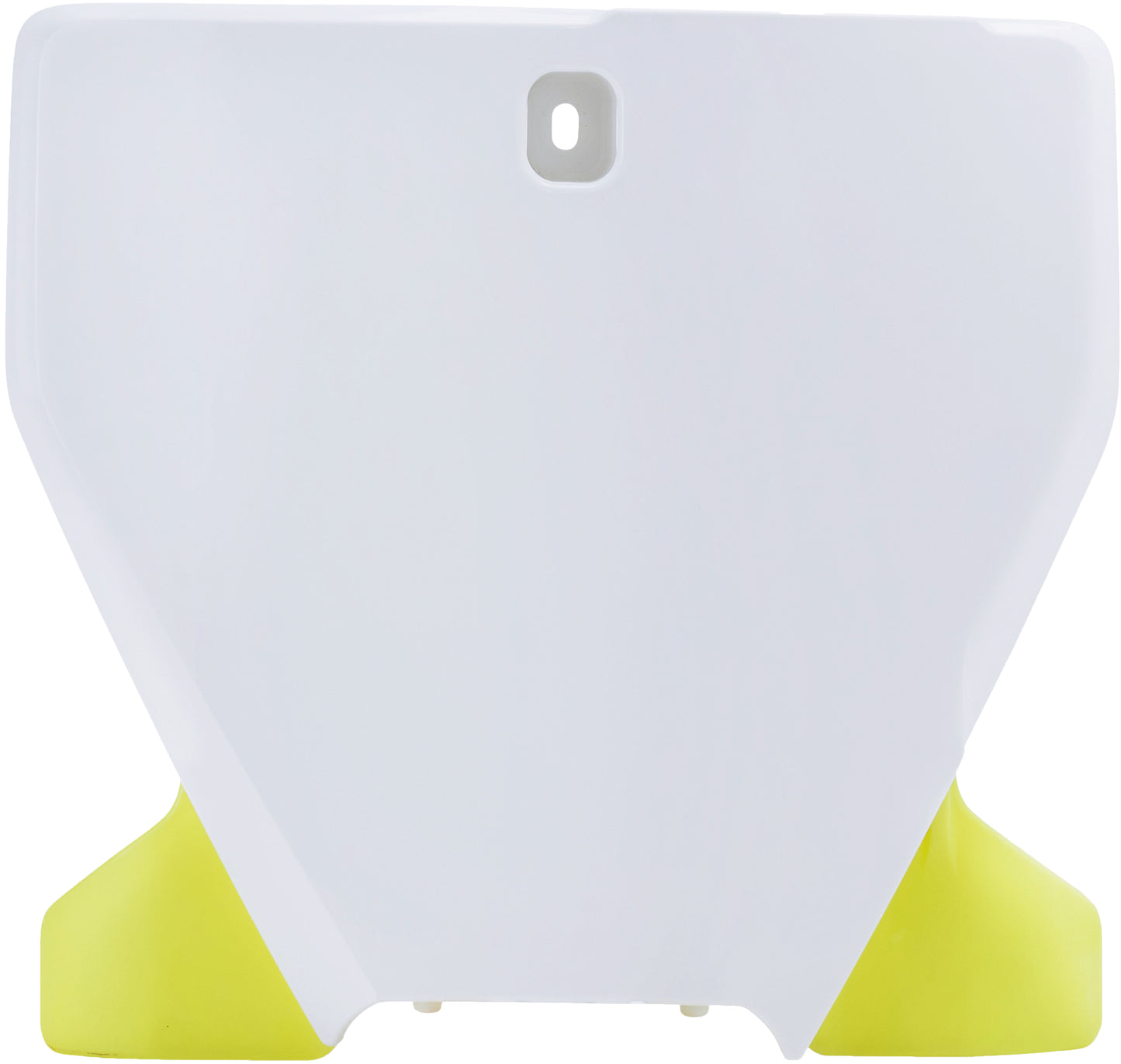 Acerbis Front Number Plate White/Yellow • #27265-76814