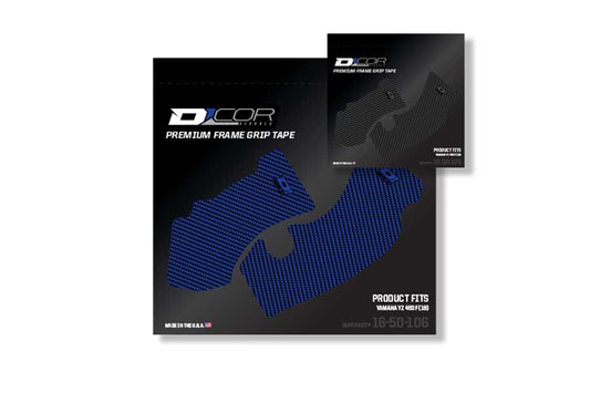 D-Cor Frame Grip Guard Decal Blue • #862-65106