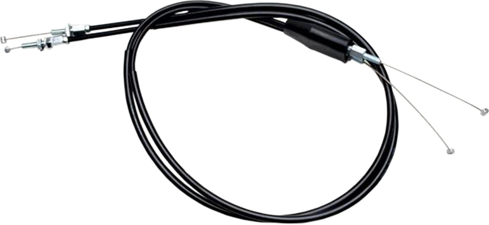 Motion Pro Black Vinyl Throttle Push-Pull Cable Set • #70-2414
