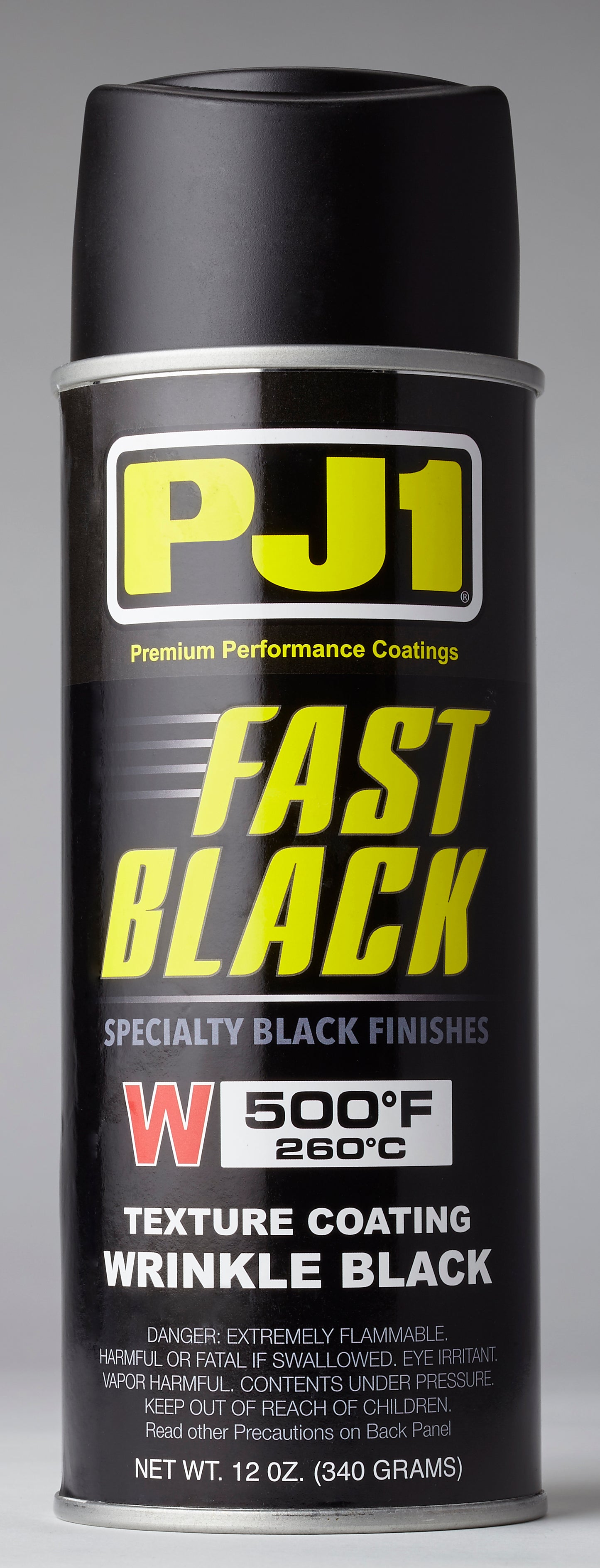 Pj1 11oz Aerosol Fast Black Paint