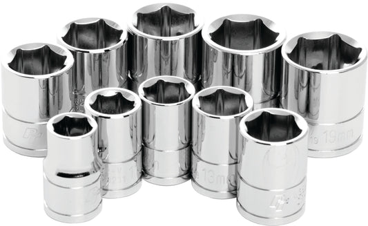 Performance Tool 3/8" Metric Socket Set