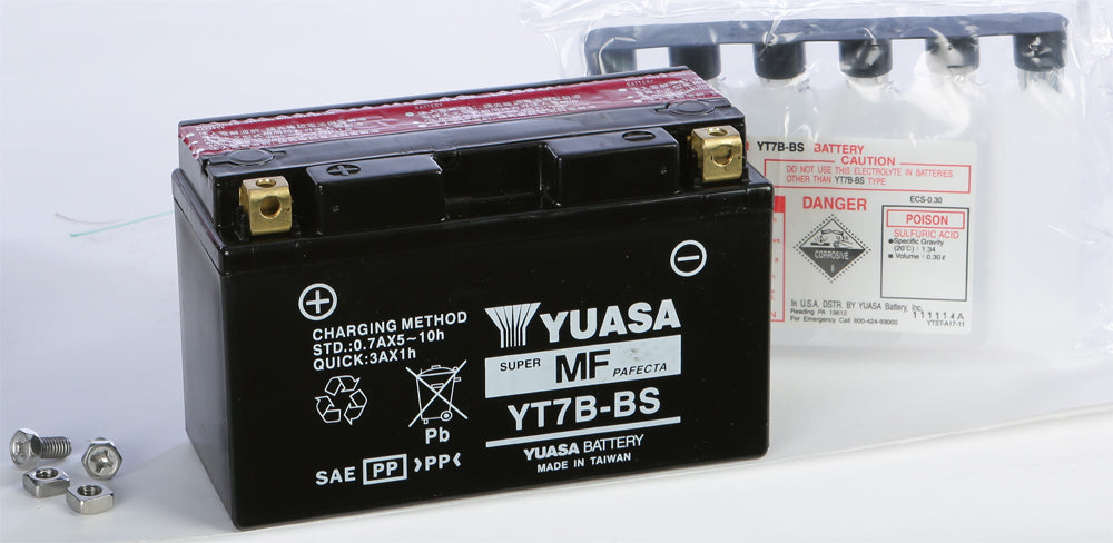 Yuasa Battery Yt7B-Bs Maintenance Free