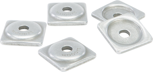 Woodys Digger Support Plates Square Alum. 5/16" 1000/Pk