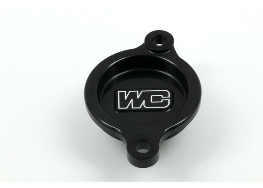 Works Oil Filter Cover Black Hon • #66-27016