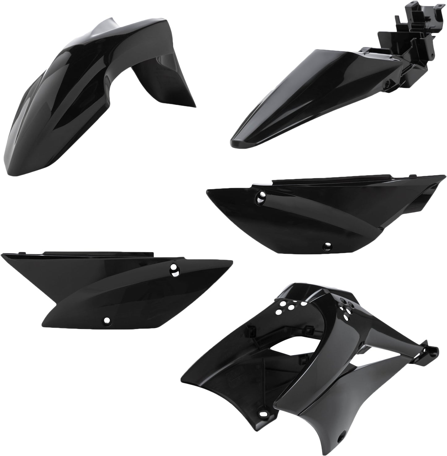 Acerbis Plastic Kit Black • #27805-00001