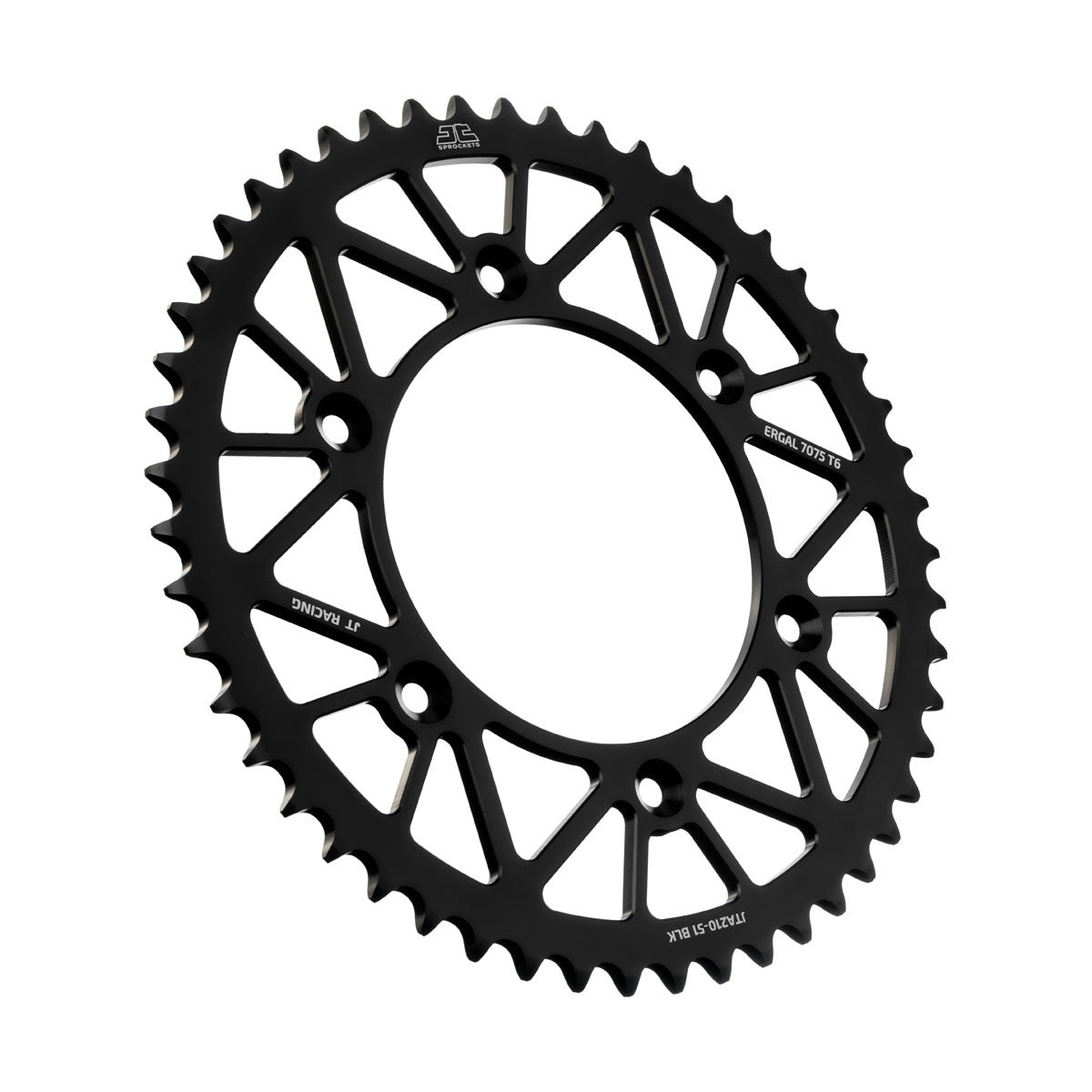 Jt Rear Racelite Sprocket Alum 51T-520 Blk Beta/Hon