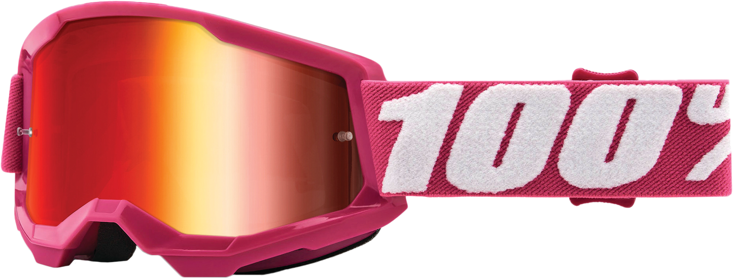 100-Percent Strata 2 Junior Goggle Fletcher Mirror Red Lens