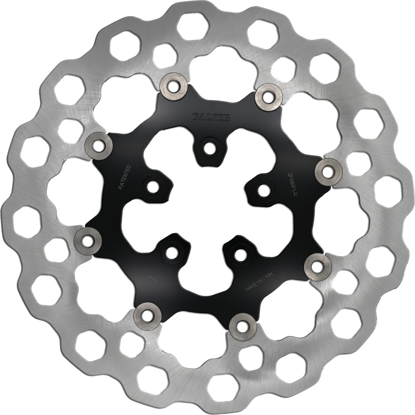 Galfer Rotor 11.5" Floating Cubiq Fr Black