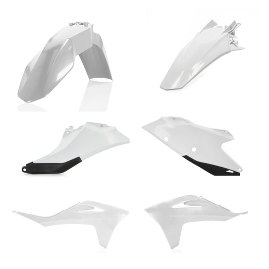 Acerbis Plastic Kit Gas/Ktm White/Black