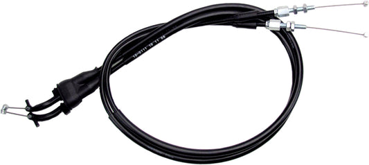 Motion Pro Black Vinyl Throttle Push-Pull Cable Set • #70-10111