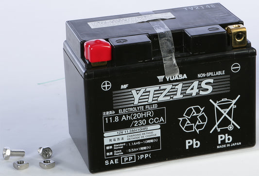 Yuasa Battery Ytz14S Sealed Factory Activated