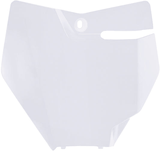 Acerbis Front Number Plate White • #26859-56811