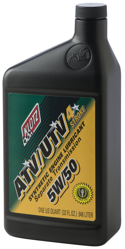 Klotz ATV/UTV 4T Oil w/Separate Transmission