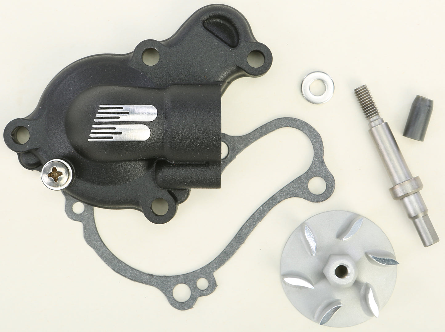 Boyesen Waterpump Cover & Impeller Kit Black • #59-8630B
