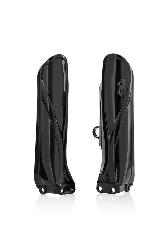 Acerbis Lower Fork Cover Set Yam Black • #27426-50001