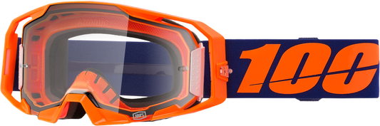 ARMATIC GOGGLE NEON ORANGE CLEAR LENS