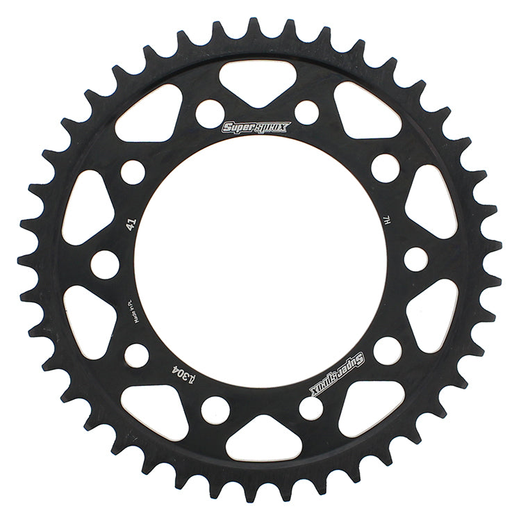 Supersprox Rear Sprocket Steel 41T-525 Blk Hon/Yam